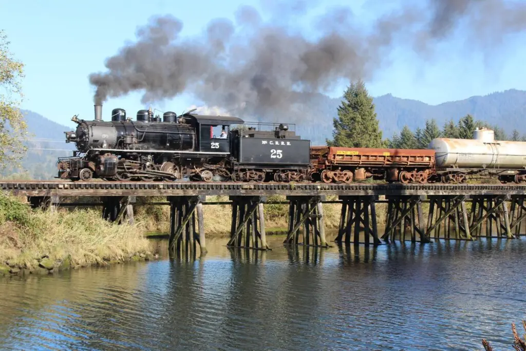Oregon Scenic Coast Railroad Rockaway Beach